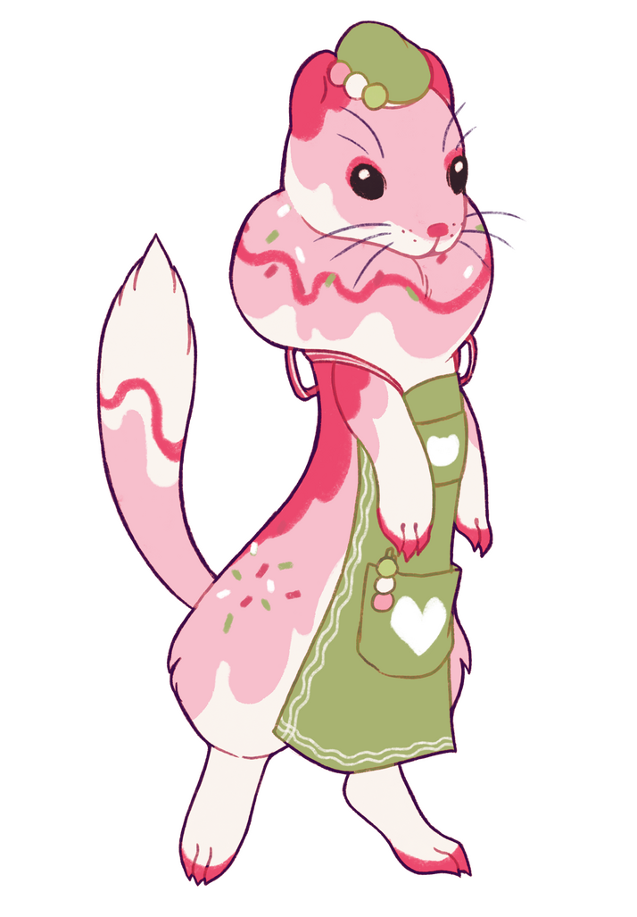 DigiDessert Mascot Design